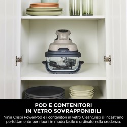 Freidora de Aire NINJA CRISPI Beige 1700 W 3,8 L 1,4 L