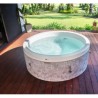 Bañera de hidromasaje Cocoon de 6 plazas de 180 cm en jacuzzi MSpa