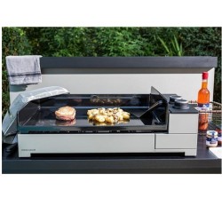 Plancha Gaz Forge Adour Premium Acero 60 Negro y Gris