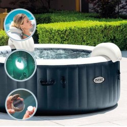 Spa Insuflável Intex Puresoa Burbujas Plus 795 L