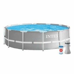 Schwimmbad Abnehmbar Intex 26712 366 x 76 cm Aufbereitungsanlage für Schwimmbad