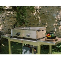 Plancha Gaz Krampouz Saveur Double Inox