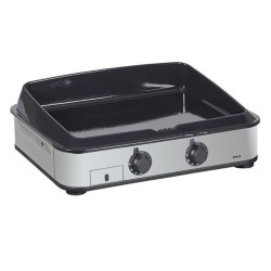 Eno Enosign 65 Gas Plancha 2 Burners Stainless Steel