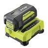 Conjunto de carregador e bateria recarregável Ryobi Max Power 36 V 4 Ah