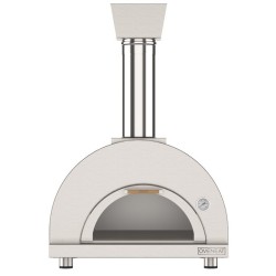 Oveneat Four pizza bois LUX 2 avec Chariot gris