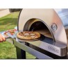 Oveneat Four pizza bois Albor 1 Gris avec Jambage