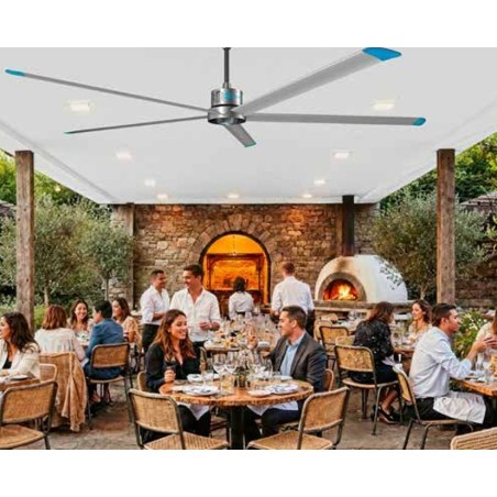 Ventilateur de plafond industriel  Série 3 avec 5 pales Eco Fresh Air HVLS 3.3 m