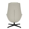 Fauteuil Pivotant Aric en PU gris VeryForma