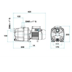 Surpresseur Zodiac Polaris 1 cv mono