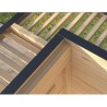 Abri de jardin en bois Amberley 2 L.250xH.233xP.250cm Naturel Weka