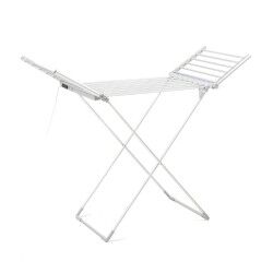 Tendedero Eléctrico Plegable con Alas, Pantalla Táctil, Temporizador y Control de Temperatura Warmmat InnovaGoods 230 W 20 Barra