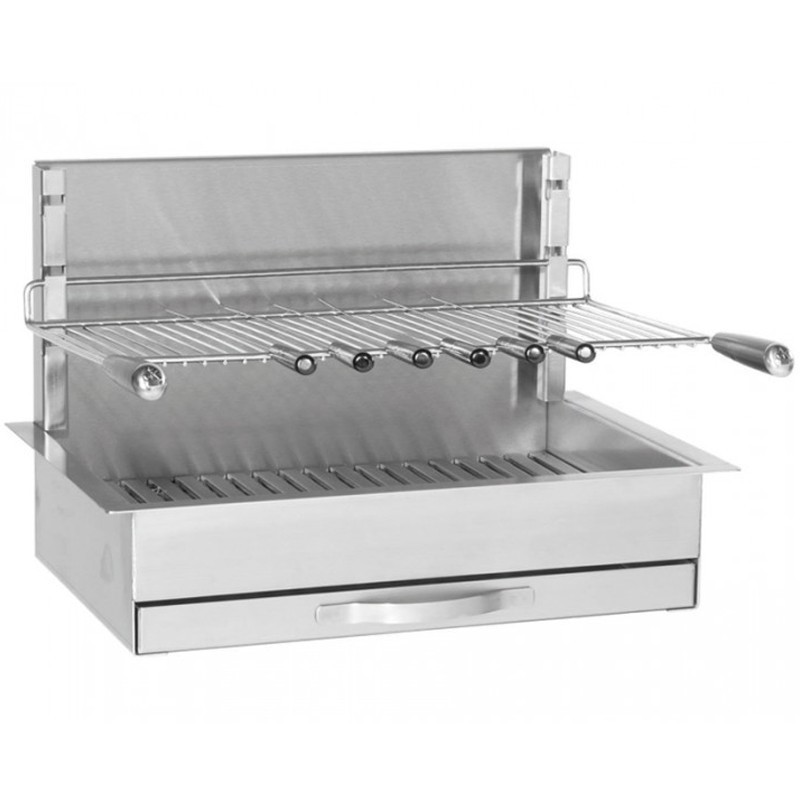 Gril Inox Encastrable Forge Adour 961-66 Dimension 66 x 45 x 46 cm Gril Inox Encastrable Forge Adour 961-66 Dimension 66 x 45 x 46 cm