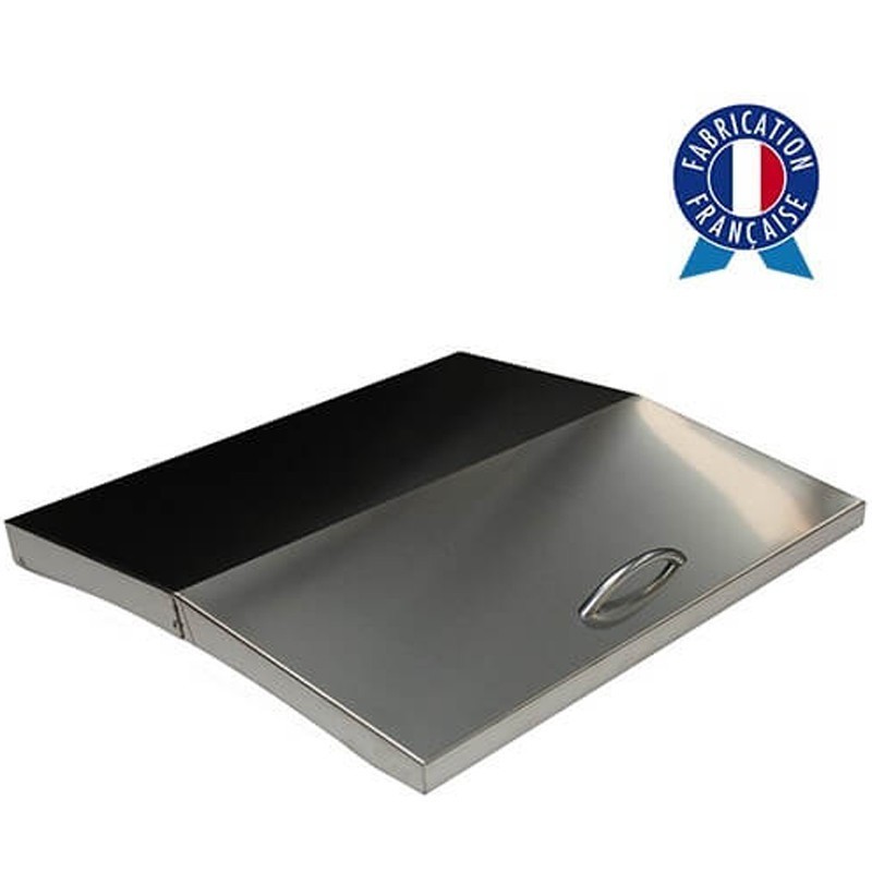 Couvercle pour Plancha Tout Inox Lagoa 3 Feux Gaz Couvercle pour Plancha Tout Inox Lagoa 3 Feux Gaz