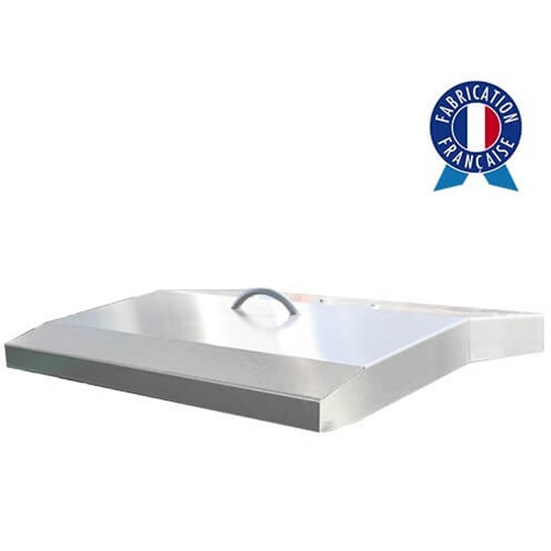 Couvercle tout Inox pour Grande Plancha Electrique Electica PL4 ou PL6 Couvercle tout Inox pour Grande Plancha Electrique Electica PL4 ou PL6