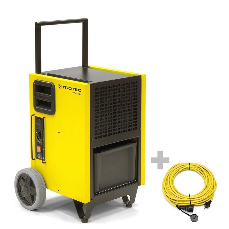 Déshumidificateur Professionnel Mobile Trotec TTK175S Avec Rallonge 20 mètres Déshumidificateur Professionnel Mobile Trotec TTK175S Avec Rallonge 20 mètres