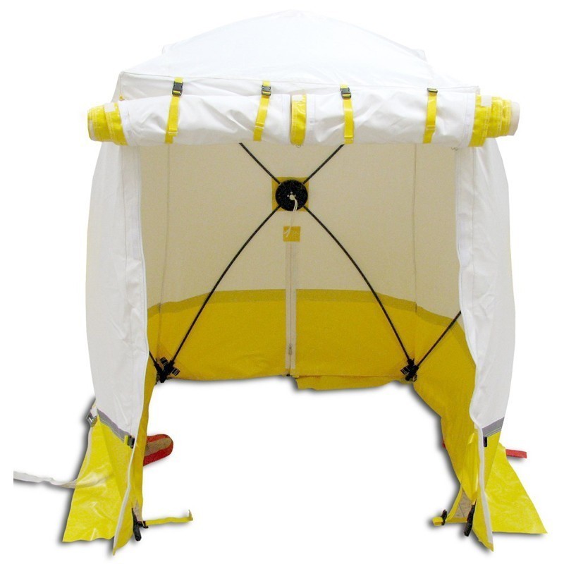 Tente Cubique de Chantier Trotec 210 KE Jaune 210 x 210 x 200 Tente Cubique de Chantier Trotec 210 KE Jaune 210 x 210 x 200