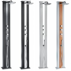 Douche Hybride Dada Formidra Inox et Bois 37L