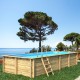 Piscine Bois Weva Rectangulaire 8 x 4 BWT myPOOL