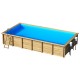 Piscine Bois Weva Rectangulaire 6 x 3 BWT myPOOL