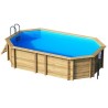 Piscine Bois Weva Octogonale+ 640 x 404 x h133 BWT myPOOLPiscine Bois Weva Octogonale+ 640 x 404 x h133 BWT myPOOL