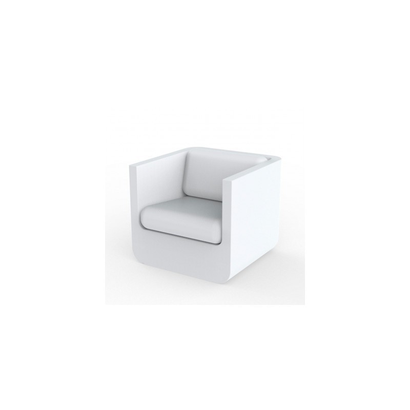 Fauteuil Lounge Ulm Vondom Blanc