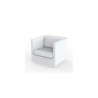 Fauteuil Lounge Ulm Vondom Blanc