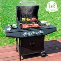 Gasgrill mit Gril Savorcook Outdoor