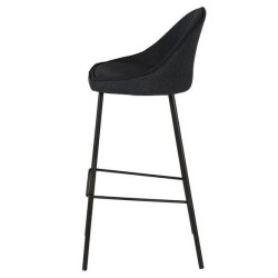 Viele 2 Bar Stühle in dunkelgrau Stoff Aya KosyForm