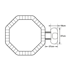 Spa Portable Netspa Octopus 4 à 6 places