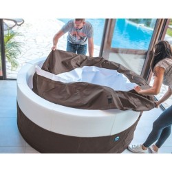 Portable spa NetSpa VITA PREMIUM 6 seater with furniture