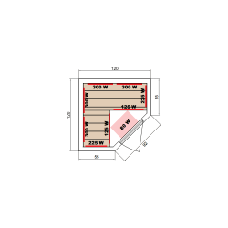 Sauna infrarroja Apollon Quartz 2 coloca Sauna en Francia