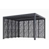 Lâminas orientais bioclimáticas pergola 11 m2 e Brise-Vue 2 Faces