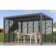 Lame orientabili bioclimatiche Pergola 11 m2 e Brese-Vue 2 facce