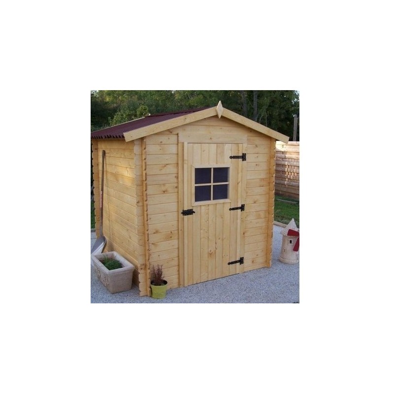 Garden Shelter Solid Wood Habrita 3,08 m² com piso e 20mm Garden Shelter Solid Wood Habrita 3,08 m² com piso e 20mm
