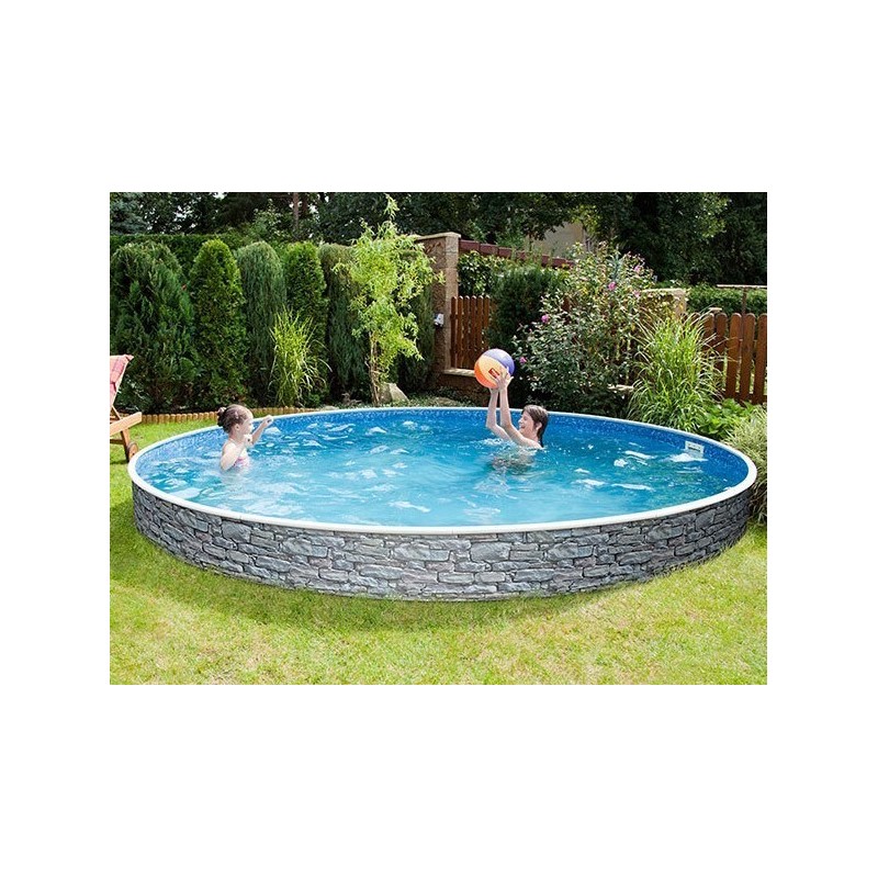 Piscina Redonda Azuro PoolMarina Luxo Autônomo ou Enterrado 5.5x1.20 Piscina Redonda Azuro PoolMarina Luxo Autônomo ou Enterrado 5.5x1.20