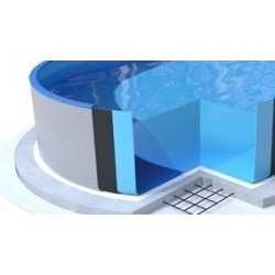 Pool Ovale Ibiza Family 600 Luxe Begraben