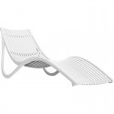 Set of 4 Deck Chairs: Vondom Ibiza White