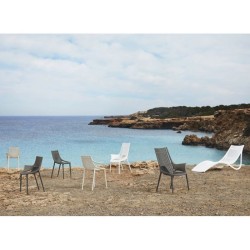 Lot de 4 Tables basses Vondom Ibiza vert Pickle