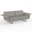 Sofa Vondom Delta sofa taupe 2 plaatsen