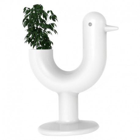 Pot Peacock Vondom Blanc Auto-Irrigation