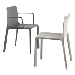 Lot de 4 chaises Vondom Kes écru