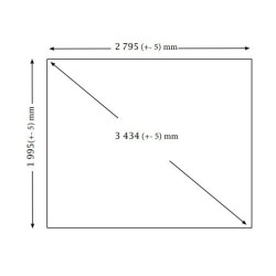 Cobertizo de jardín Habrita de madera maciza 25,37 m2 con techo plano de acero