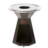 Braciere Il Churrasco piramide nera plancha Tonio