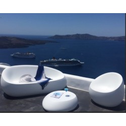 Gartenmöbel Stone Vondom weiß