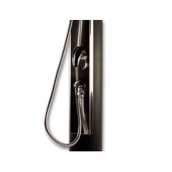 Ducha Solar Standart 35L negro con manguera