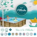 Piscina Madera para niños Pistoche 2x2m