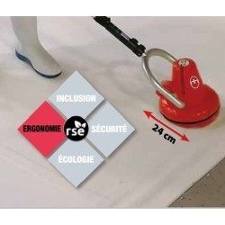 Escova de piscina elétrica Linéo Hexagon