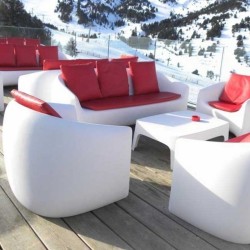 Gartenmöbel Stone Vondom weiß