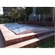 Abri de Piscine plat Abrisol Tapia Amovible 636x440