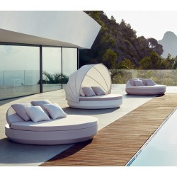 Vela Daybed Vondom Respaldo Basculante Silvertex Blanco